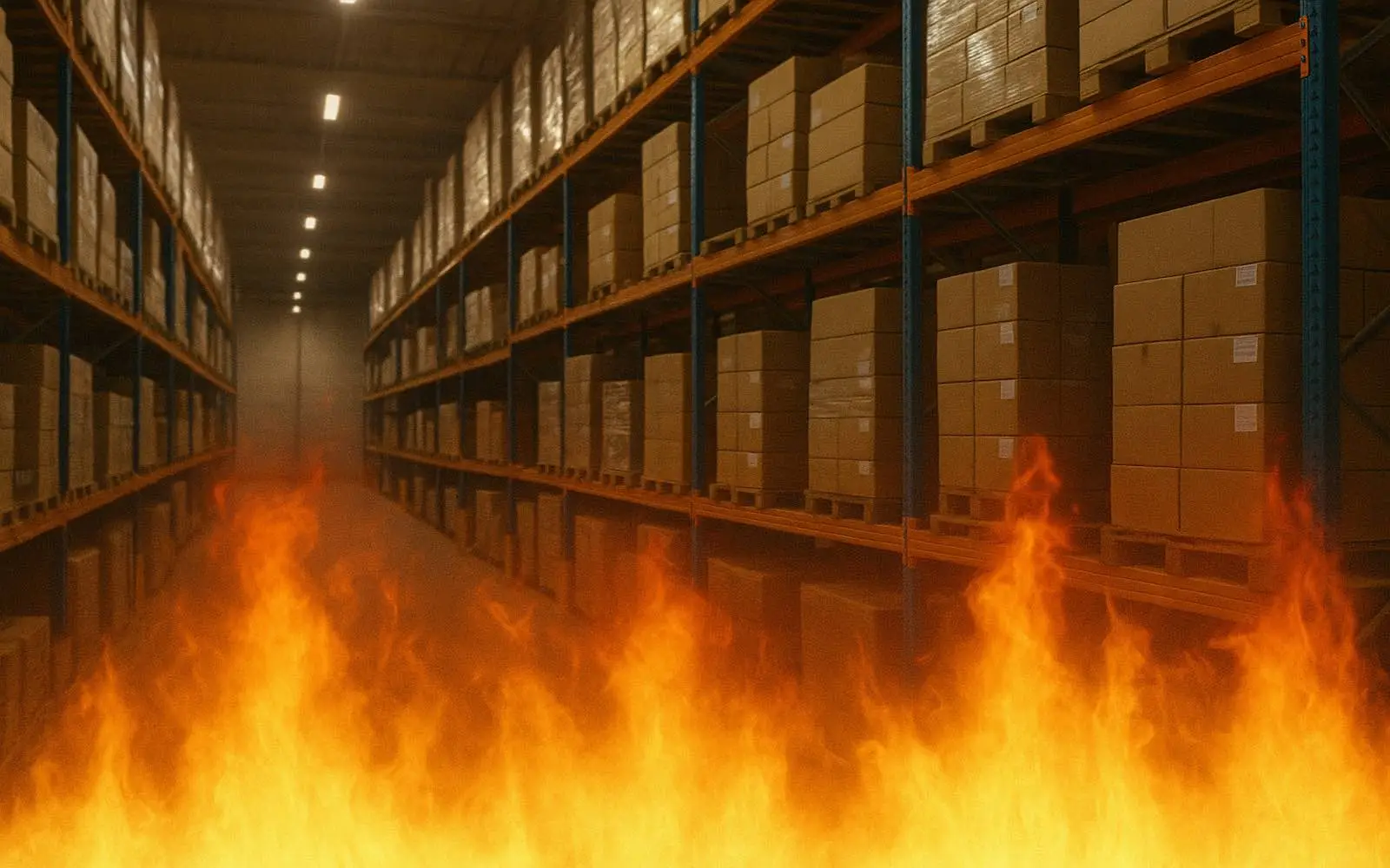 warehouse fires